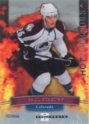 2007-08 HOT PROSPECTS - PAUL STASTNY #144 HOT COMMODITIES 323/999