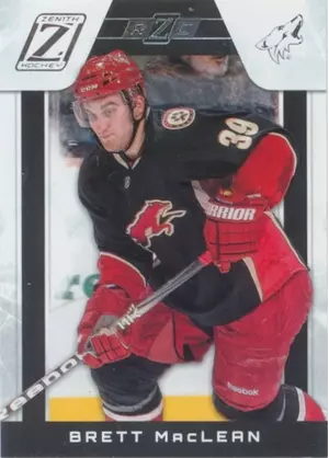 2010-11 ZENITH - BRETT MacLEAN #157 ROOKIE 581/999
