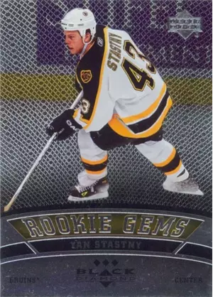 2006-07 BLACK DIAMOND - YAN STASTNY #150 ROOKIE GEMS TRIPLE DIAMOND