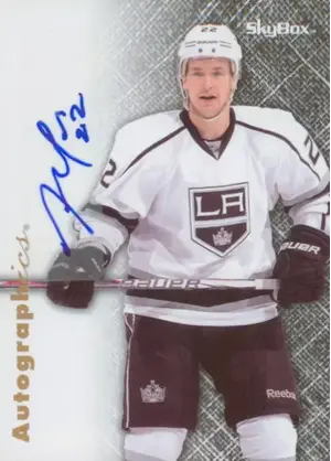 2012-13 FLEER RETRO - TREVOR LEWIS #96-TL AUTOGRAPHICS 1996-97