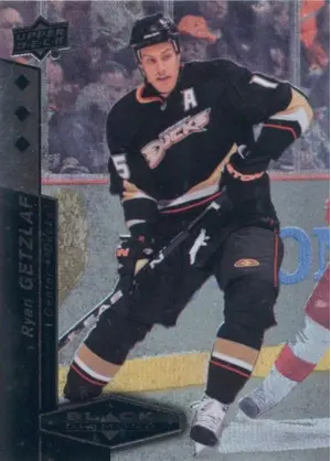 2010-11 BLACK DIAMOND - RYAN GETZLAF #145 TRIPLE DIAMOND