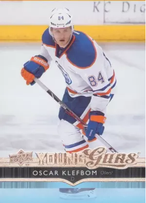 2014-15 UPPER DECK - OSCAR KLEFBOM #224 YOUNG GUNS