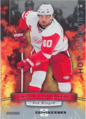 2007-08 HOT PROSPECTS - HENRIK ZETTERBERG #116 HOT COMMODITIES 800/999