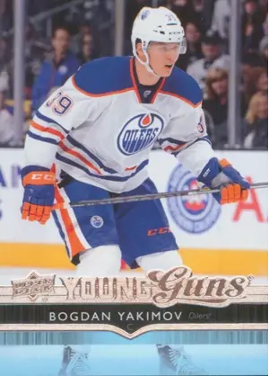 2014-15 UPPER DECK - BOGDAN YAKIMOV #470 YOUNG GUNS