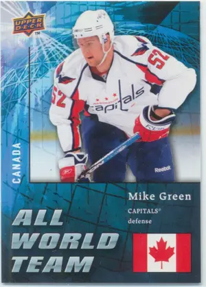 2009-10 UPPER DECK - MIKE GREEN #AW5 ALL WORLD TEAM
