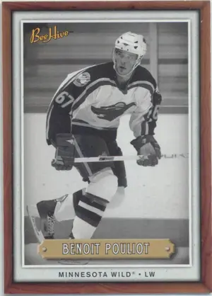 2006-07 BEEHIVE - BENOIT POULIOT #128 WOOD