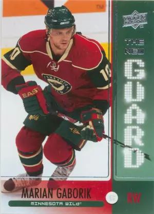 2008-09 UPPER DECK - MARIAN GABORIK #NE3 THE NEW GUARD