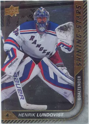 2015-16 UPPER DECK - HENRIK LUNDQVIST #SS-14 SHINING STARS