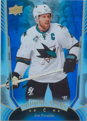 2016-17 UPPER DECK - JOE PAVELSKI #SS-24 SHINING STARS ROYAL BLUE