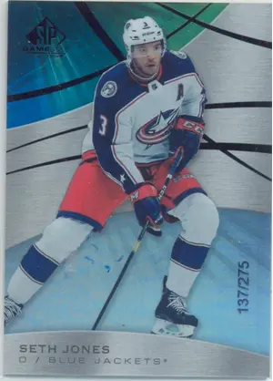 2019-20 SP GAME USED - SETH JONES #17 RAINBOW 137/275