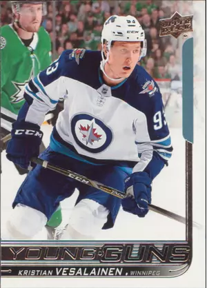 2018-19 UPPER DECK - KRISTIAN VESALAINEN #244 YOUNG GUNS
