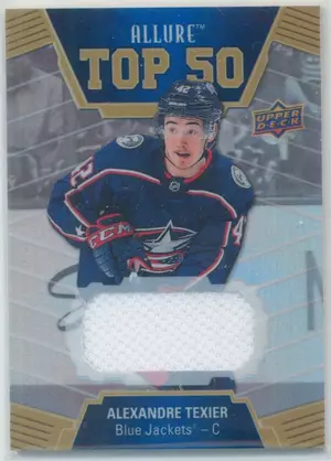 2019-20 ALLURE - ALEXANDRE TEXIER #T50-40 TOP 50 JERSEY