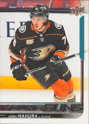 2018-19 UPPER DECK - JOSH MAHURA #514 YOUNG GUNS