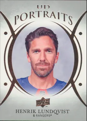 2018-19 UPPER DECK - HENRIK LUNDQVIST #P-30 UD PORTRAITS