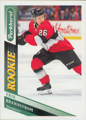 2019-20 PARKHURST - ERIK BRANNSTROM #296 ROOKIE