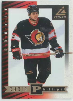 1997-98 ZENITH - CHRIS PHILLIPS #89 ROOKIE