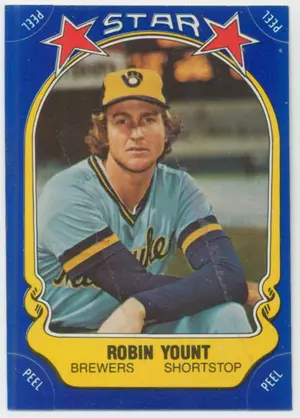 1981 Fleer - Robin Yount Star Stickers #38