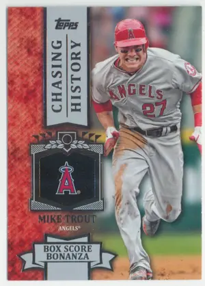 2015 Topps - Mike Trout Chasing History #CH-64