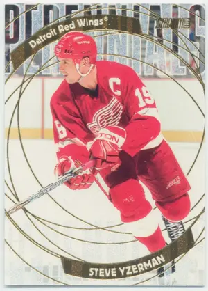 2001-02 STADIUM CLUB - STEVE YZERMAN #P8 PERENNIALS
