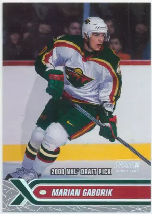2000-01 STADIUM CLUB - MARIAN GABORIK #241 ROOKIE