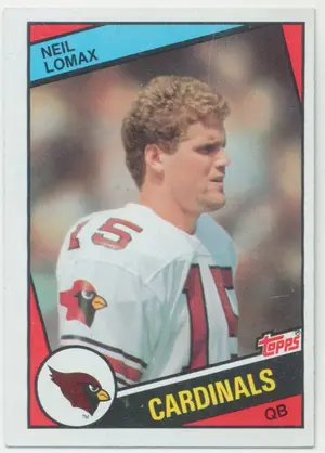 1984 Topps - Neil Lomax #345