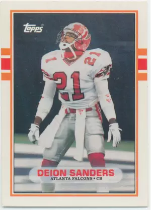 1989 Topps Traded - Deion Sanders RC #30T