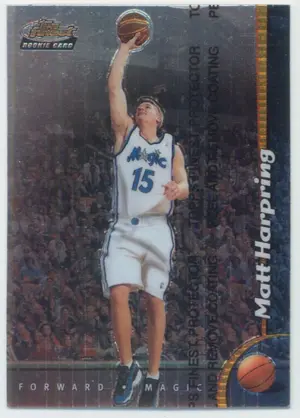 1998-99 Topps Finest - Matt Harpring RC #240