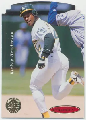1993 Upper Deck SP Championship Series - Rickey Henderson #178 Die-Cut Parallel