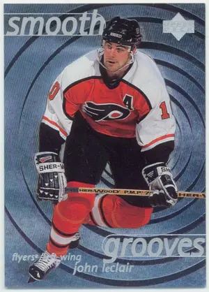 1997-98 UPPER DECK - JOHN LeCLAIR #SG50 SMOOTH GROOVES
