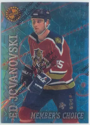 1996-97 TOPPS STADIUM CLUB - ED JOVANOVSKI #47 MEMBERS ONLY
