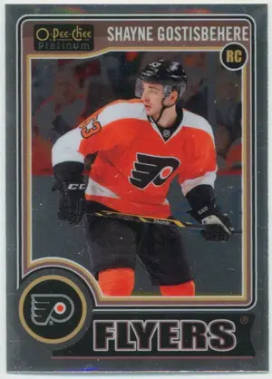 2014-15 O-PEE-CHEE PLATINUM - SHAYNE GOSTISBEHERE #168 ROOKIE