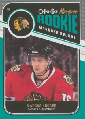 2011-12 O-PEE-CHEE - MARCUS KRUGER #592 ROOKIE