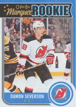 2014-15 O-PEE-CHEE - DAMON SEVERSON #U39 MARQUEE ROOKIE UPDATE