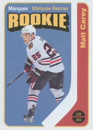 2014-15 O-PEE-CHEE - MATT CAREY #527 RETRO ROOKIE