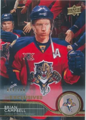 2014-15 UPPER DECK - BRIAN CAMPBELL #80 EXCLUSIVES 14/100