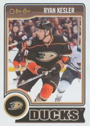 2014-15 O-PEE-CHEE - RYAN KESLER #U3 UPDATE
