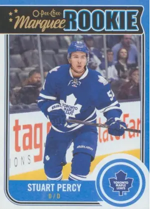2014-15 O-PEE-CHEE - STUART PERCY #U33 MARQUEE ROOKIE UPDATE