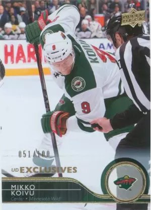 2014-15 UPPER DECK - MIKKO KOIVU #346 EXCLUSIVES 51/100
