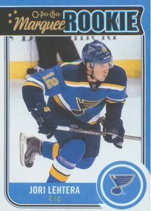 2014-15 O-PEE-CHEE - JORI LEHTERA #U24 MARQUEE ROOKIE UPDATE