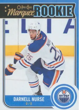 2014-15 O-PEE-CHEE - DARNELL NURSE #U31 MARQUEE ROOKIE UPDATE