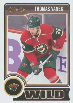 2014-15 O-PEE-CHEE - THOMAS VANEK #U8 UPDATE