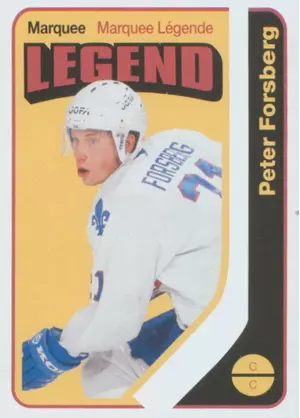 2014-15 O-PEE-CHEE - PETER FORSBERG #599 RETRO LEGEND