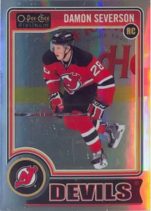 2014-15 O-PEE-CHEE PLATINUM - DAMON SEVERSON #191 RC