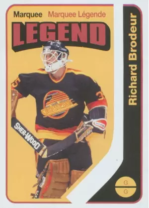 2014-15 O-PEE-CHEE - RICHARD BRODEUR #595 RETRO LEGEND