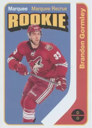 2014-15 O-PEE-CHEE - BRANDON GORMLEY #512 RETRO ROOKIE
