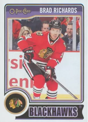 2014-15 O-PEE-CHEE - BRAD RICHARDS #U10 UPDATE