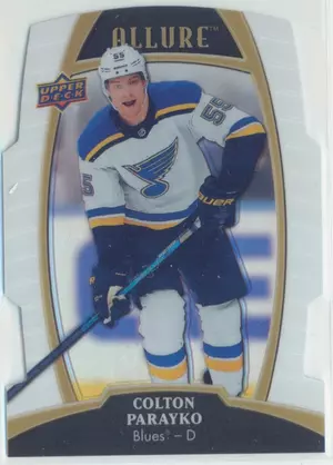 2019-20 ALLURE - COLTON PARAYKO #52 WHITE RAINBOW
