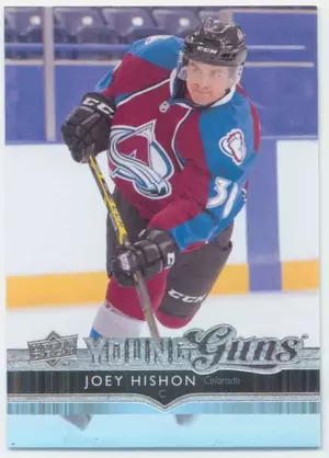 2014-15 UPPER DECK - JOEY HISHON #216 YOUNG GUNS
