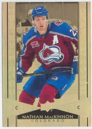 2021-22 TIM HORTONS - NATHAN MacKINNON #G-15 GOLD ETCHINGS