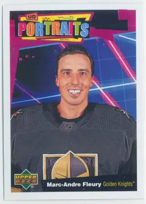 2020-21 UPPER DECK - MARC-ANDRE FLEURY #P-23 PORTRAITS